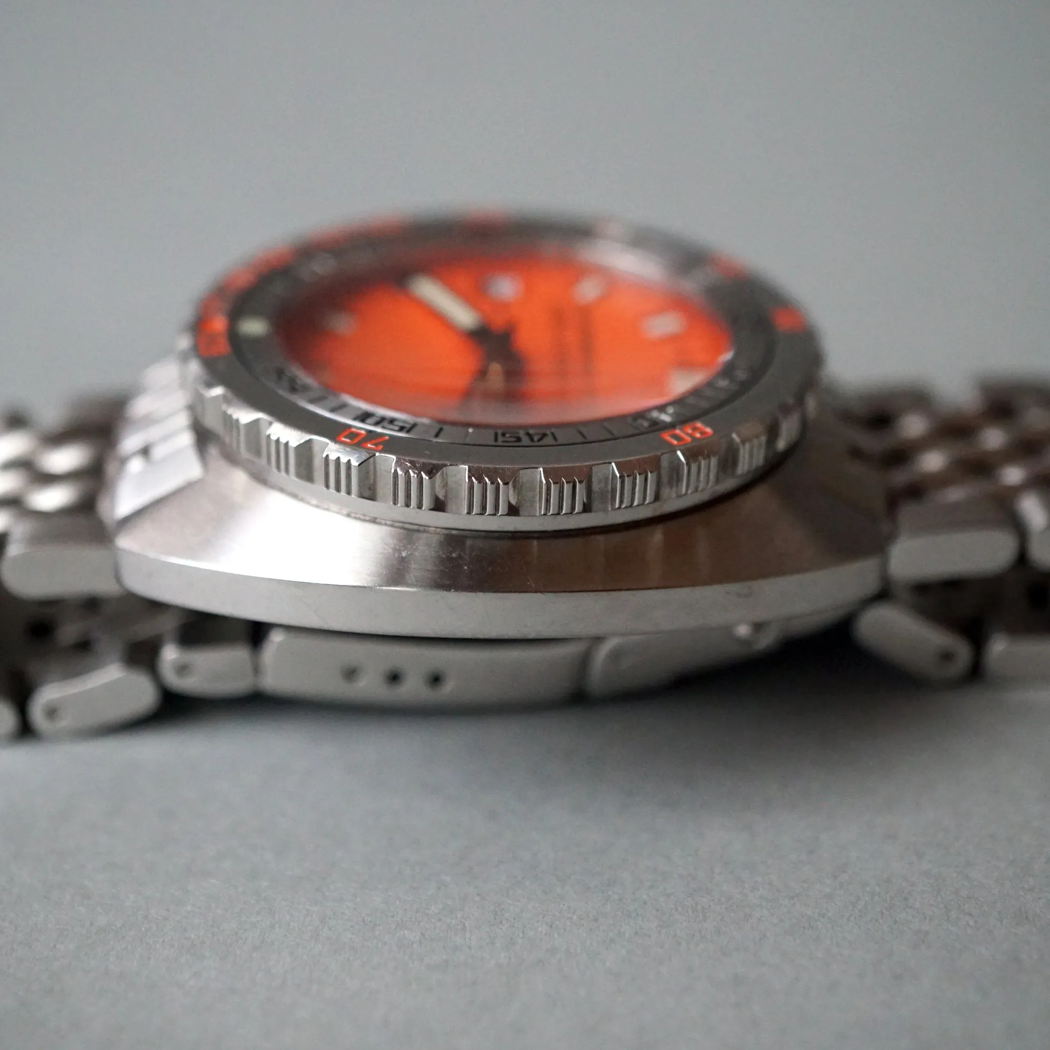 2010 DOXA SUB 1000T PROFESSIONAL RE-EDITION ORANGE DIVER WATCH