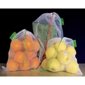 3b Bags Reusable Produce Bags - 3 Count