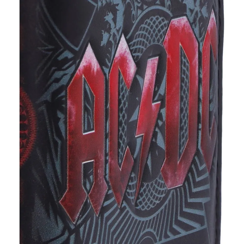 ACDC Black Ice Embossed Purse