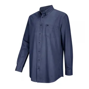 Archerfield Denim Shirt - Dark Wash by Hoggs of Fife