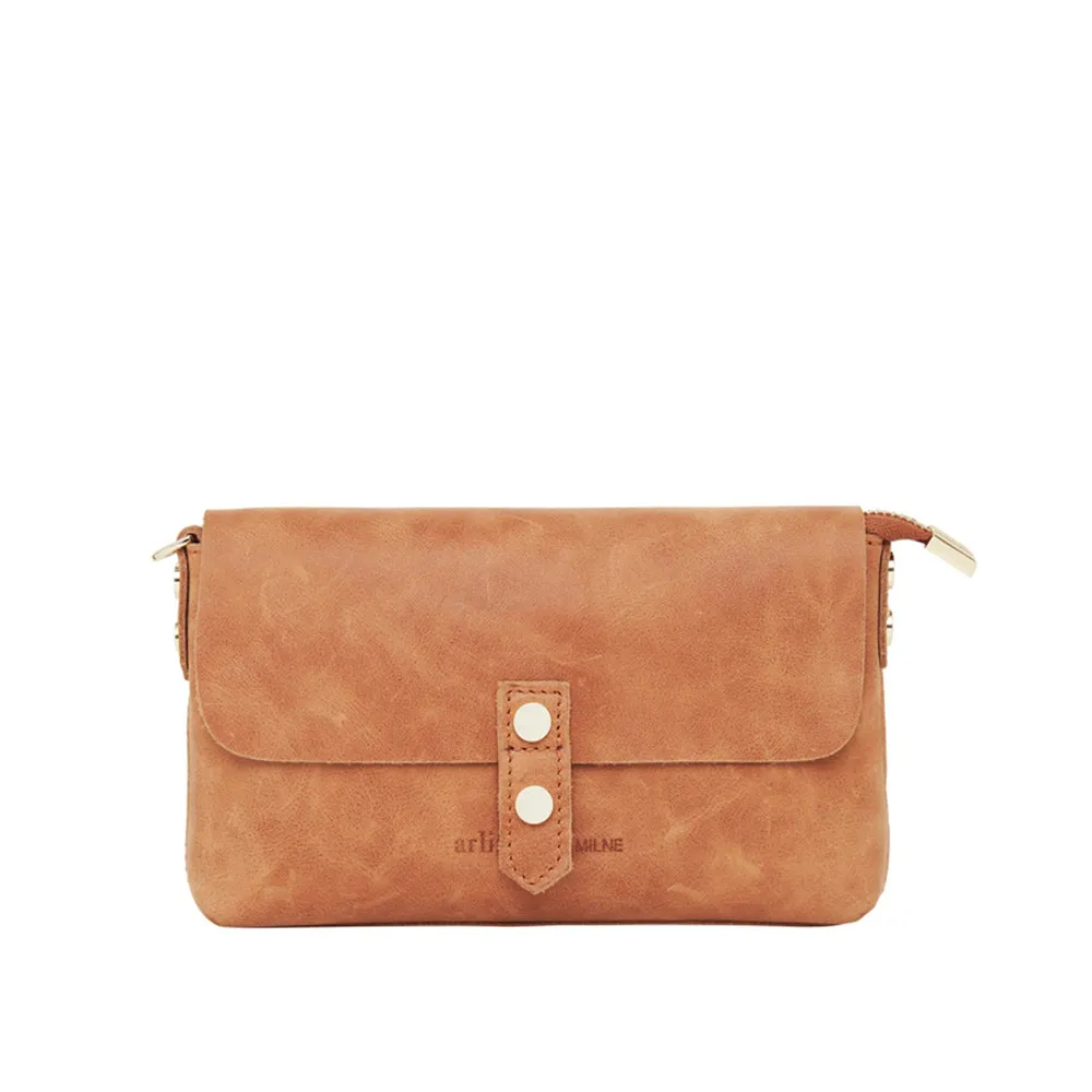 Arlington Milne Paige Clutch/Wallet - Vintage Tan