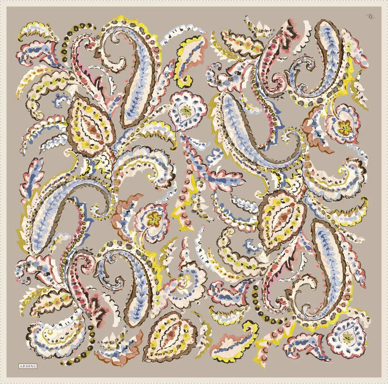 Armine Sagittarius Women Silk Scarf #32