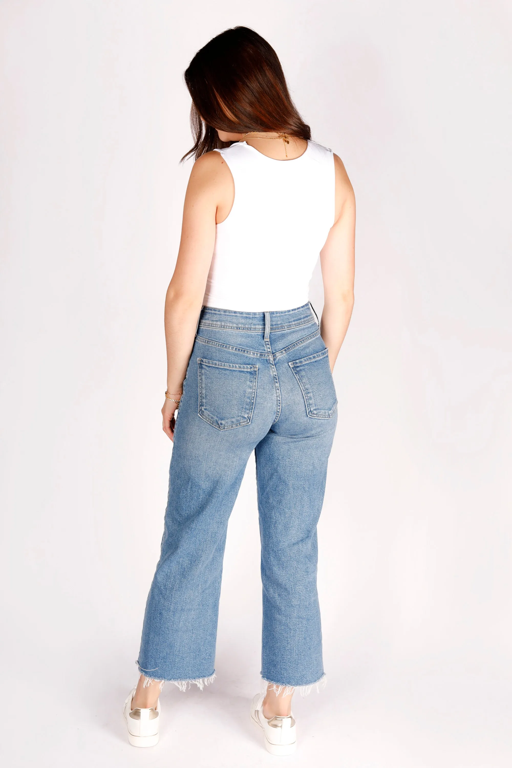 Audrey High Rise Wide Leg Denim - FINAL SALE