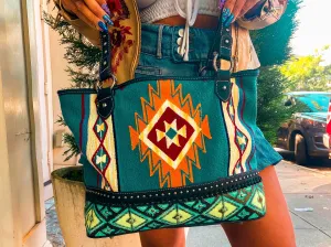 Aztec Tapestry Tote