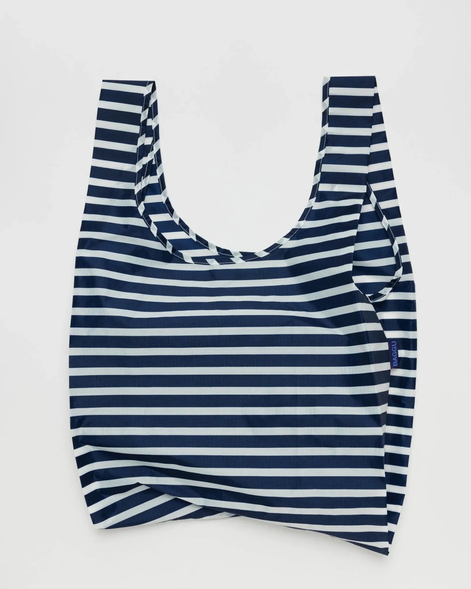 BAGGU Standard Bag - Navy Stripe