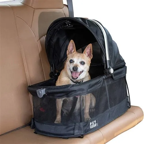 Black View 360 Pet Carrier & Car Seat