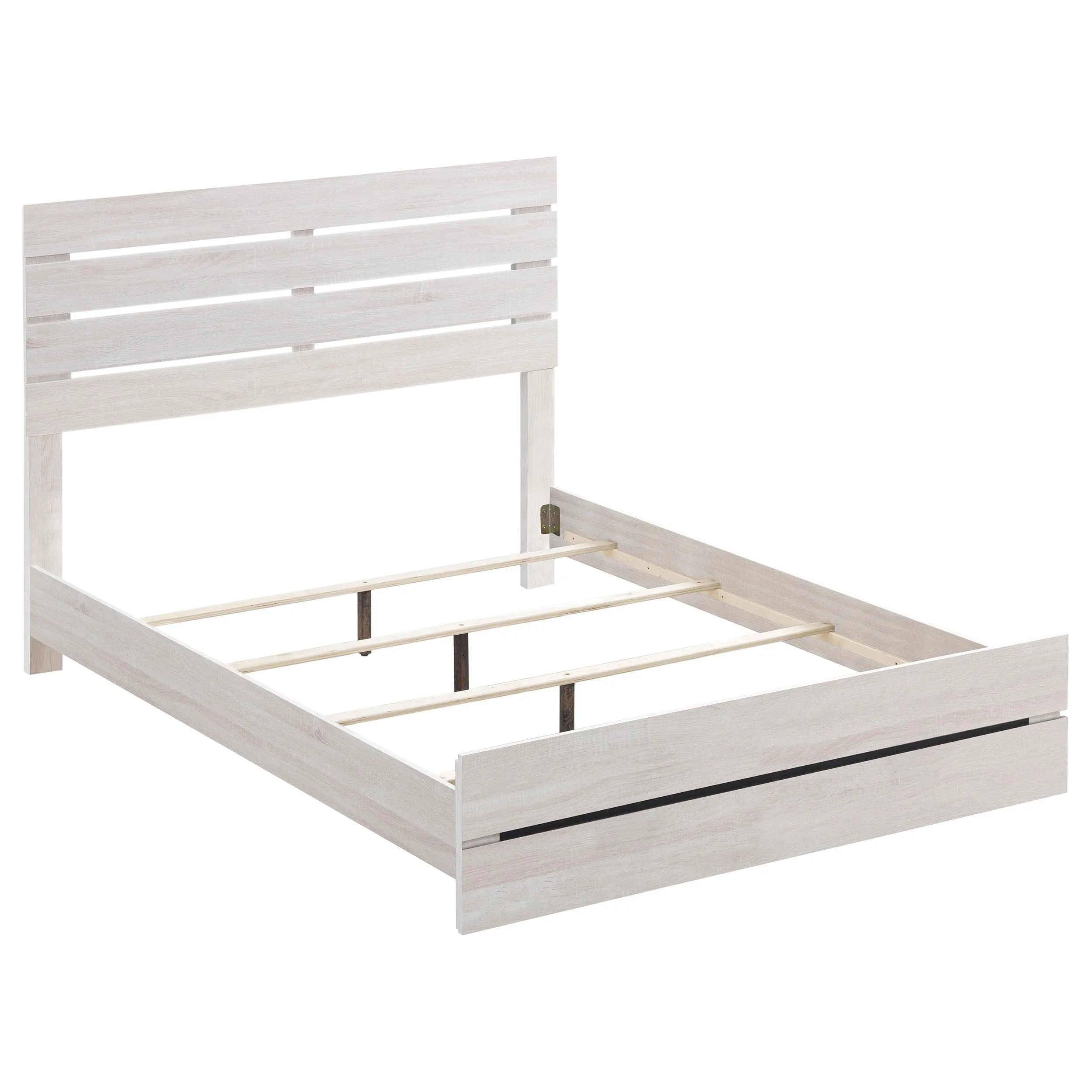 Brantford Eastern King Panel Bed Coastal White