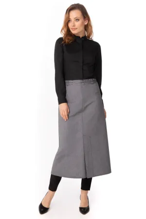 Chef Works Volante Bistro Apron- Light Grey