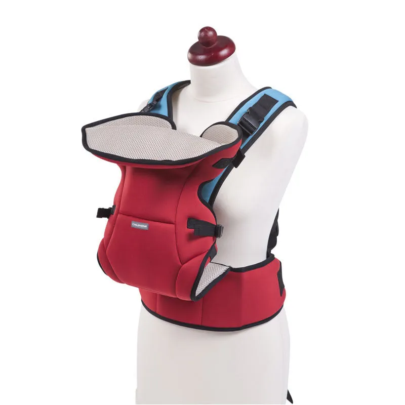 Childhome Neoprene 3 Way Red Waterproof Baby Carrier