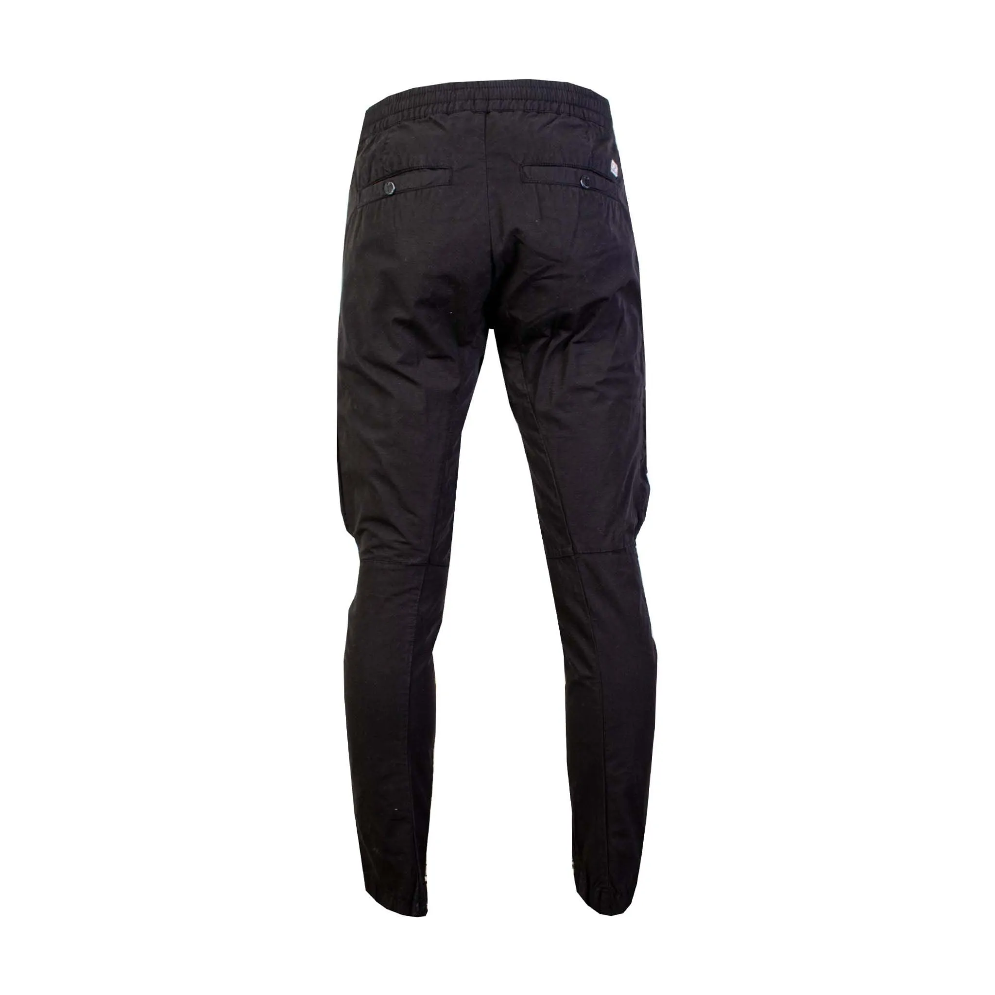 C.P. Company Sleek Slim Fit Cargo Pants in Eternal Black