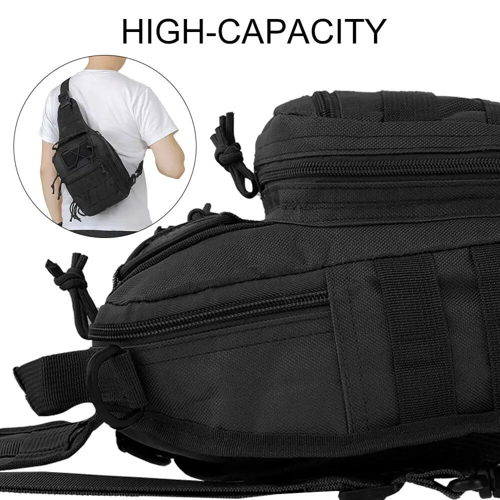 Crossbody Bag Military Waterproof Tactical Shoulder Small Chest Bag