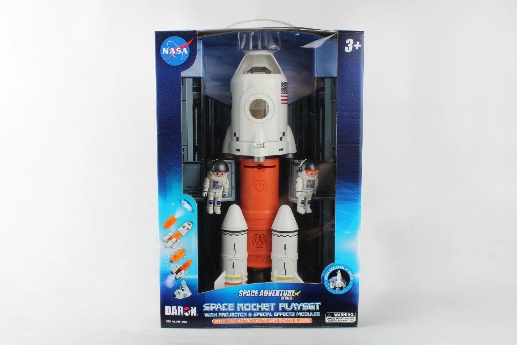 Daron Space Adventure Space Rocket Playset With Capsule