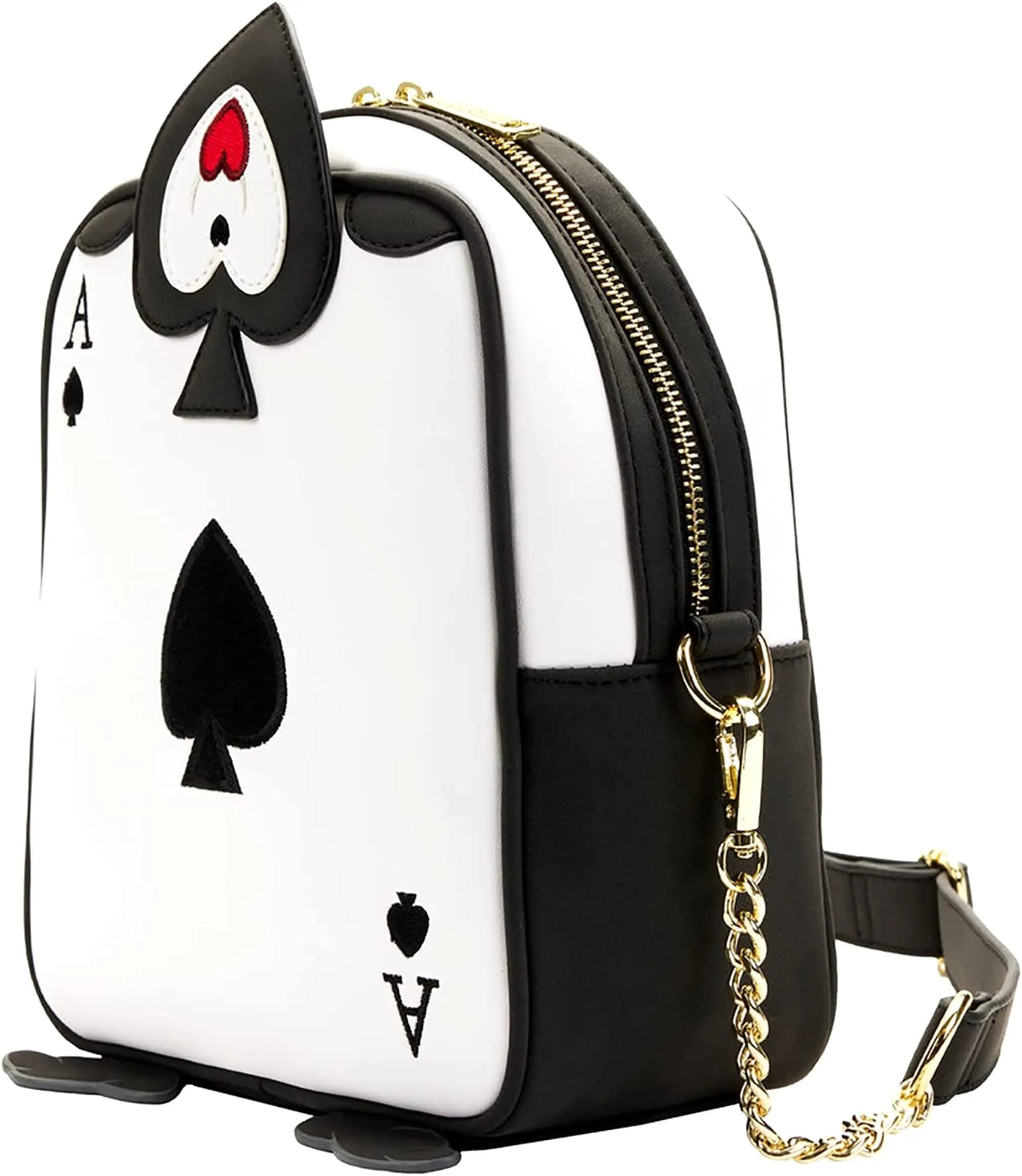 Disney Alice in Wonderland Ace of Spades Crossbody Bag