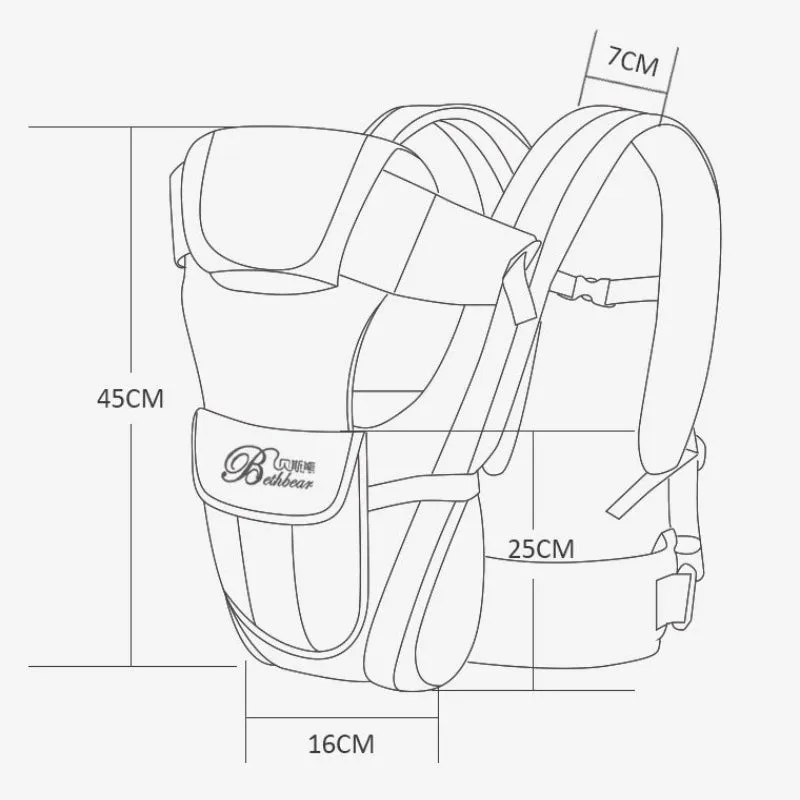 Double Shoulder Ergonomic Baby Carriers