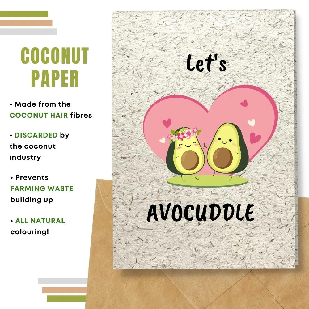 Eco Friendly Handmade Love Cards - Avocuddle