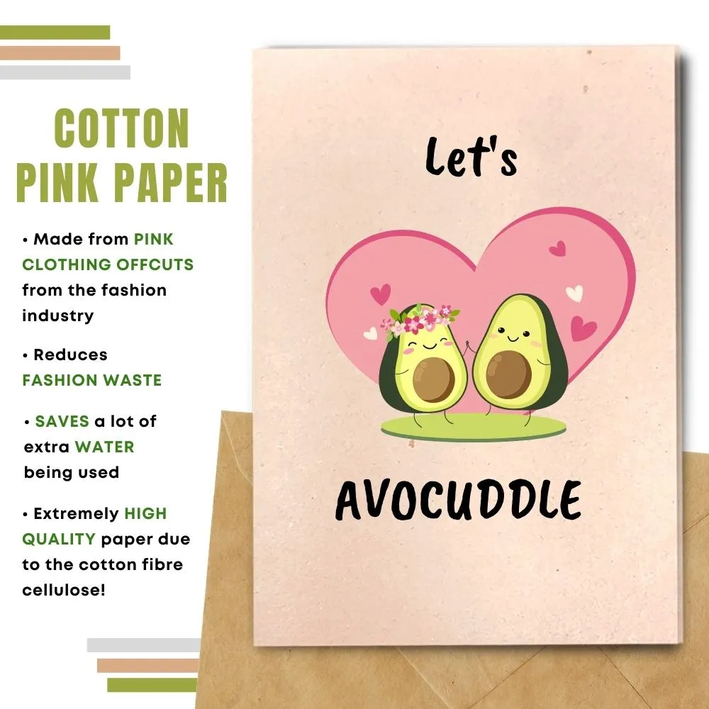 Eco Friendly Handmade Love Cards - Avocuddle