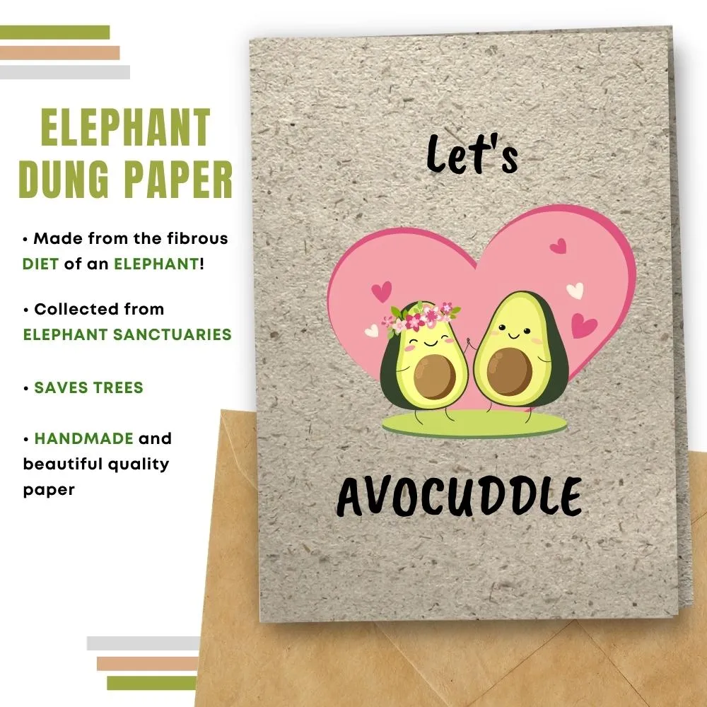 Eco Friendly Handmade Love Cards - Avocuddle