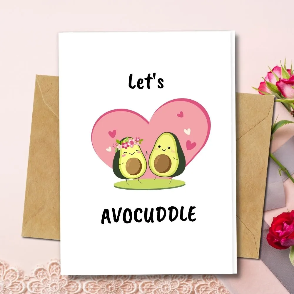 Eco Friendly Handmade Love Cards - Avocuddle