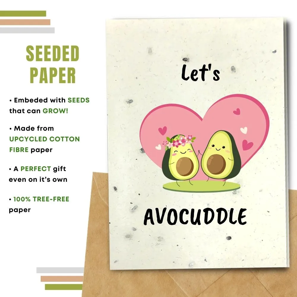 Eco Friendly Handmade Love Cards - Avocuddle