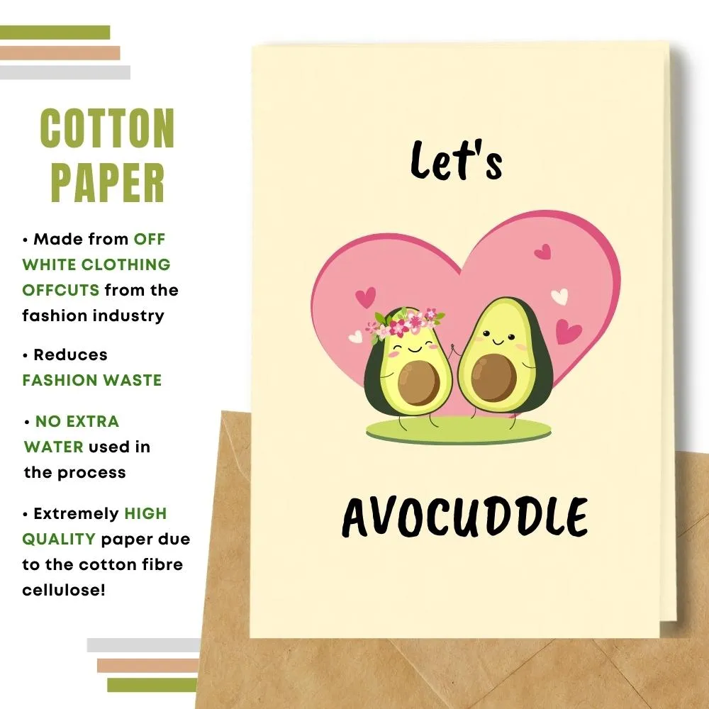 Eco Friendly Handmade Love Cards - Avocuddle