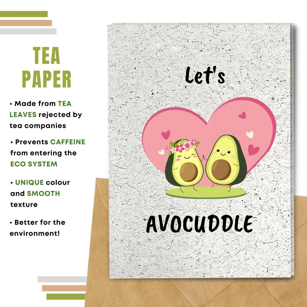 Eco Friendly Handmade Love Cards - Avocuddle