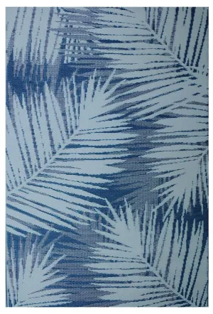 Eco Friendly Outdoor Rug - Botanica Blue