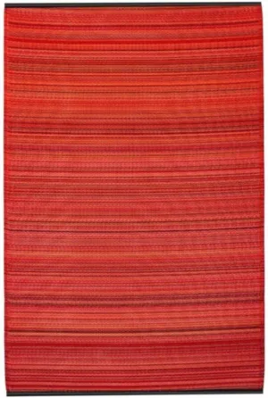 Eco Friendly Outdoor Rug - Cancun Sunset