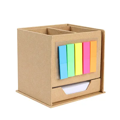 Eco Memopad holder with post it note