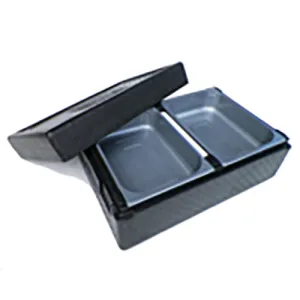 FB Gelato Carrier/Cooler (2-5.5/8L Pans) (Comes w/ 1 FB Plate)  23.5' x 15.5" x 10" H