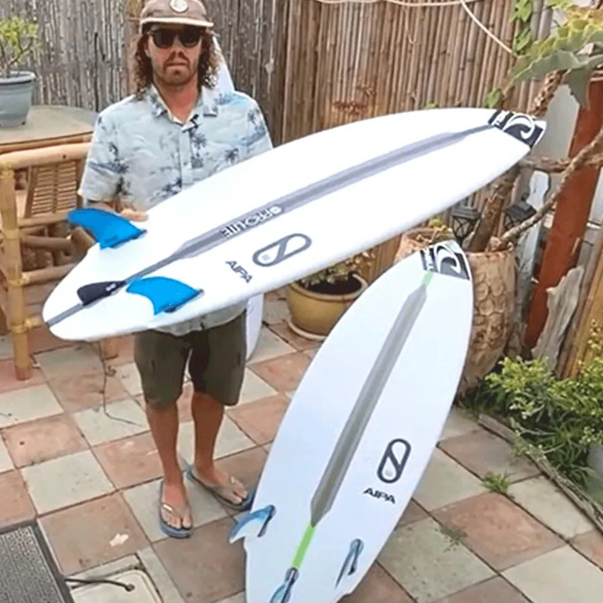 Firewire Slater Designs Flat Earth 5'9 Grey - FCS2