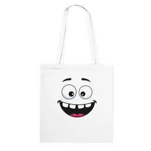 Funny Tote Bag | Smiley Face |