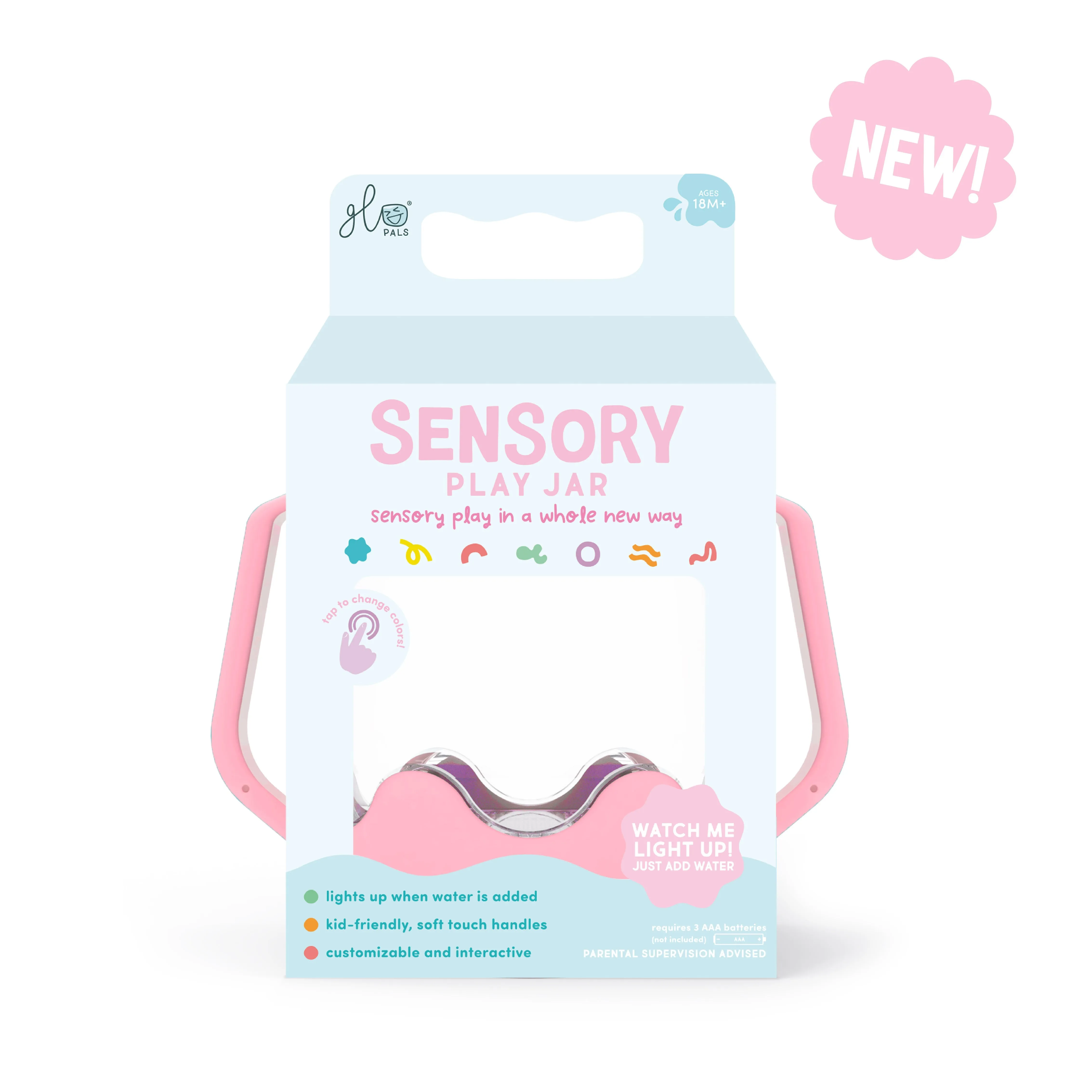 Glo Pals Sensory Play Jar