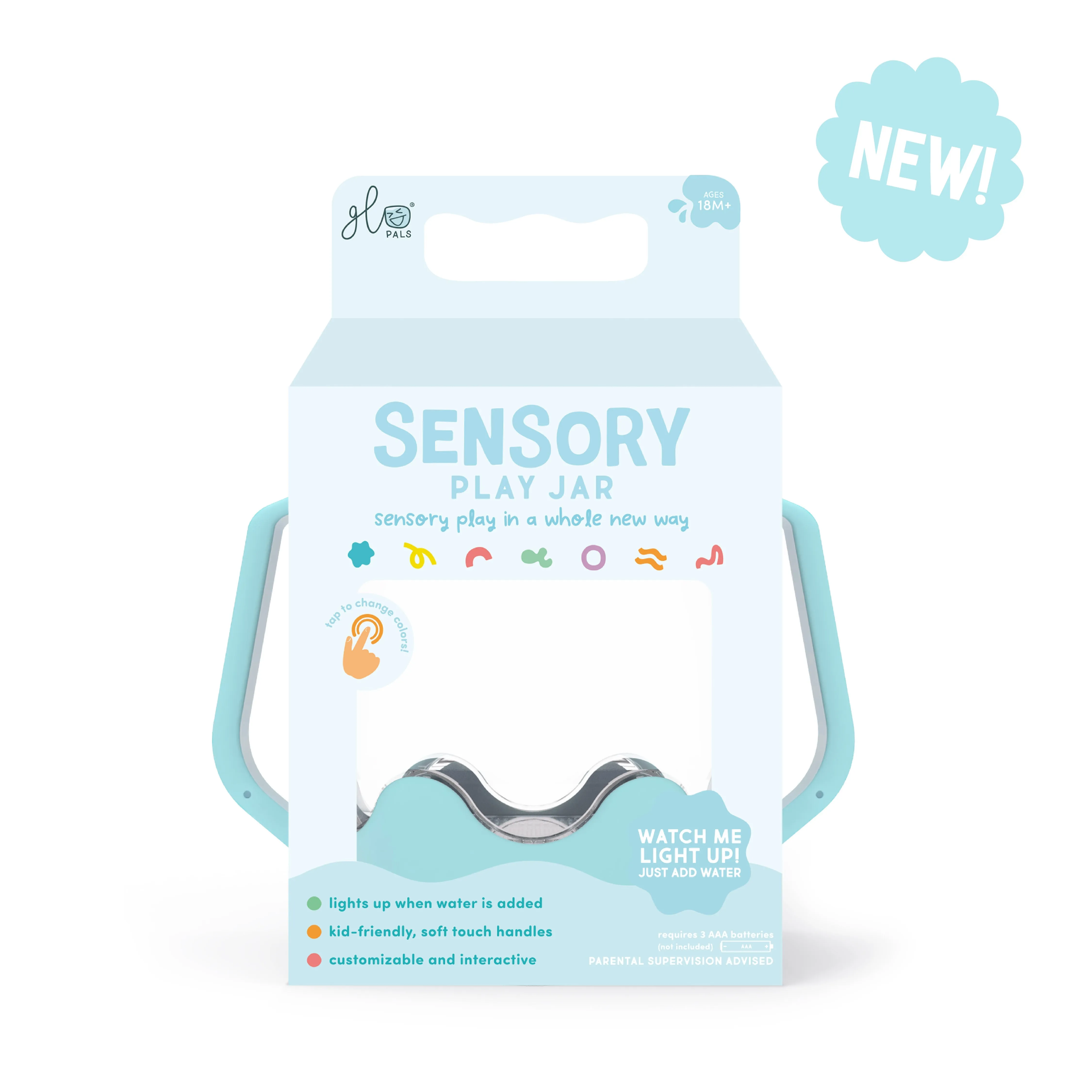 Glo Pals Sensory Play Jar