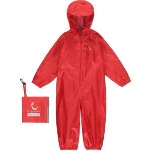 Hippychick Toddler Waterproof Packasuit (Bright Red)