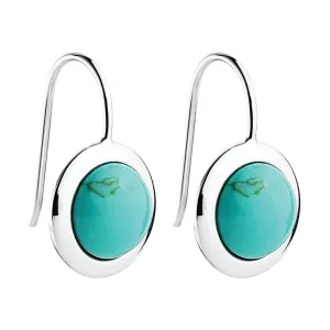 HUSK TURQUOISE DROP EARRINGS