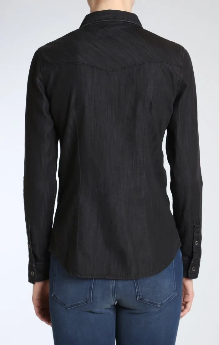 ISABEL SHIRT IN BLACK USED