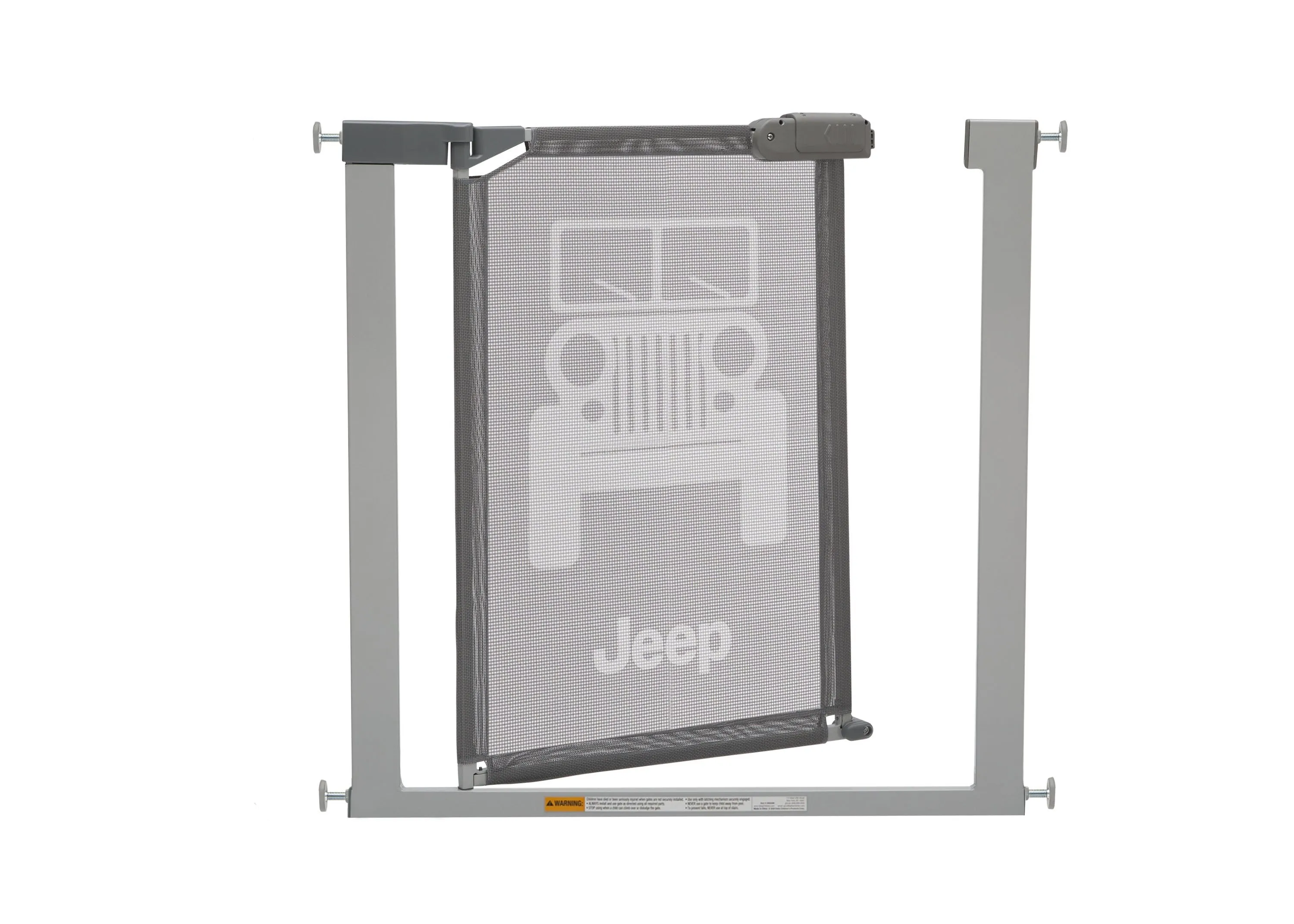 Jeep Adjustable Baby Safety Gate - Easy Fit Pressure Mount Design with Walk-Through Door