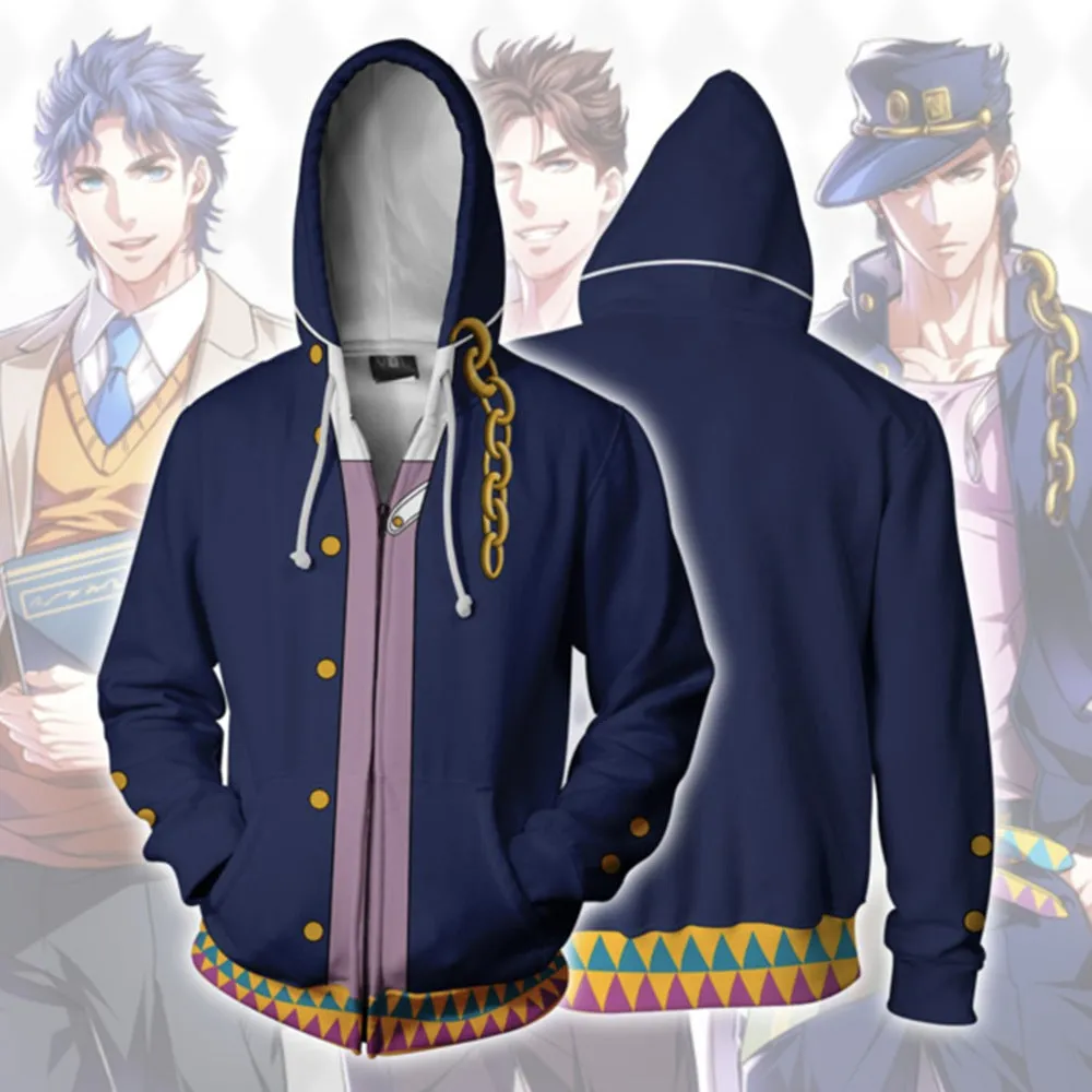 JOJO's Bizarre Adventure Jotaro Kujo Hoodie