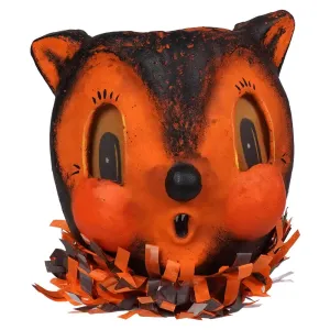 JPD Surprised Orange & Black Bat Lantern