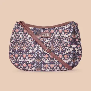 Kashmir Blooms Structured Shoulder Bag