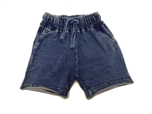 Kids Enzyme Shorts - Dark Denim