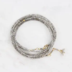 Labradorite Wrap Bracelet & Necklace