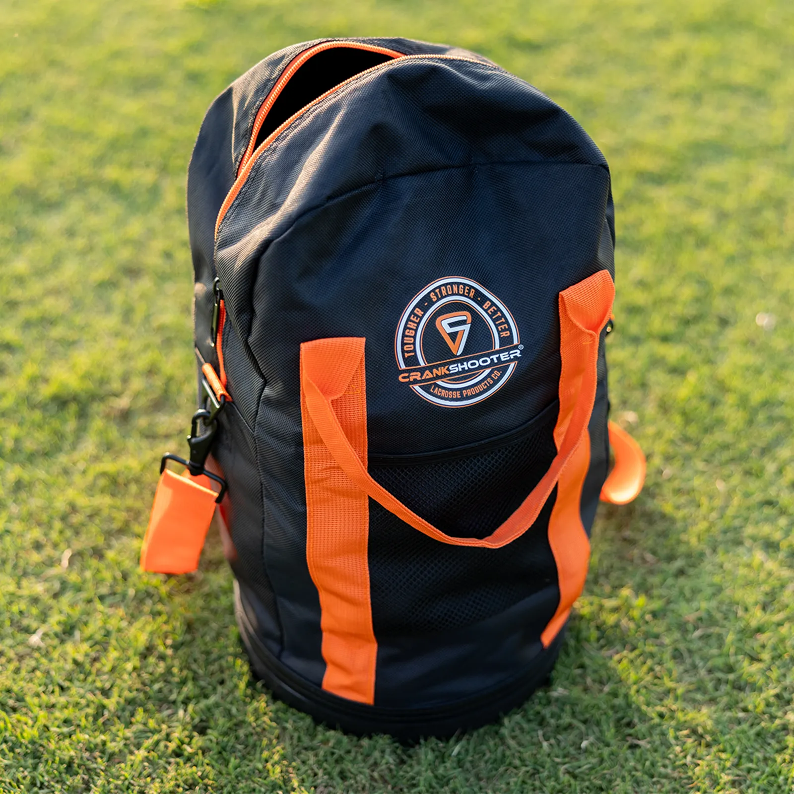 Lacrosse Ball Bag by Crankshooter® Holds Up To 75 Balls - Free Shipping