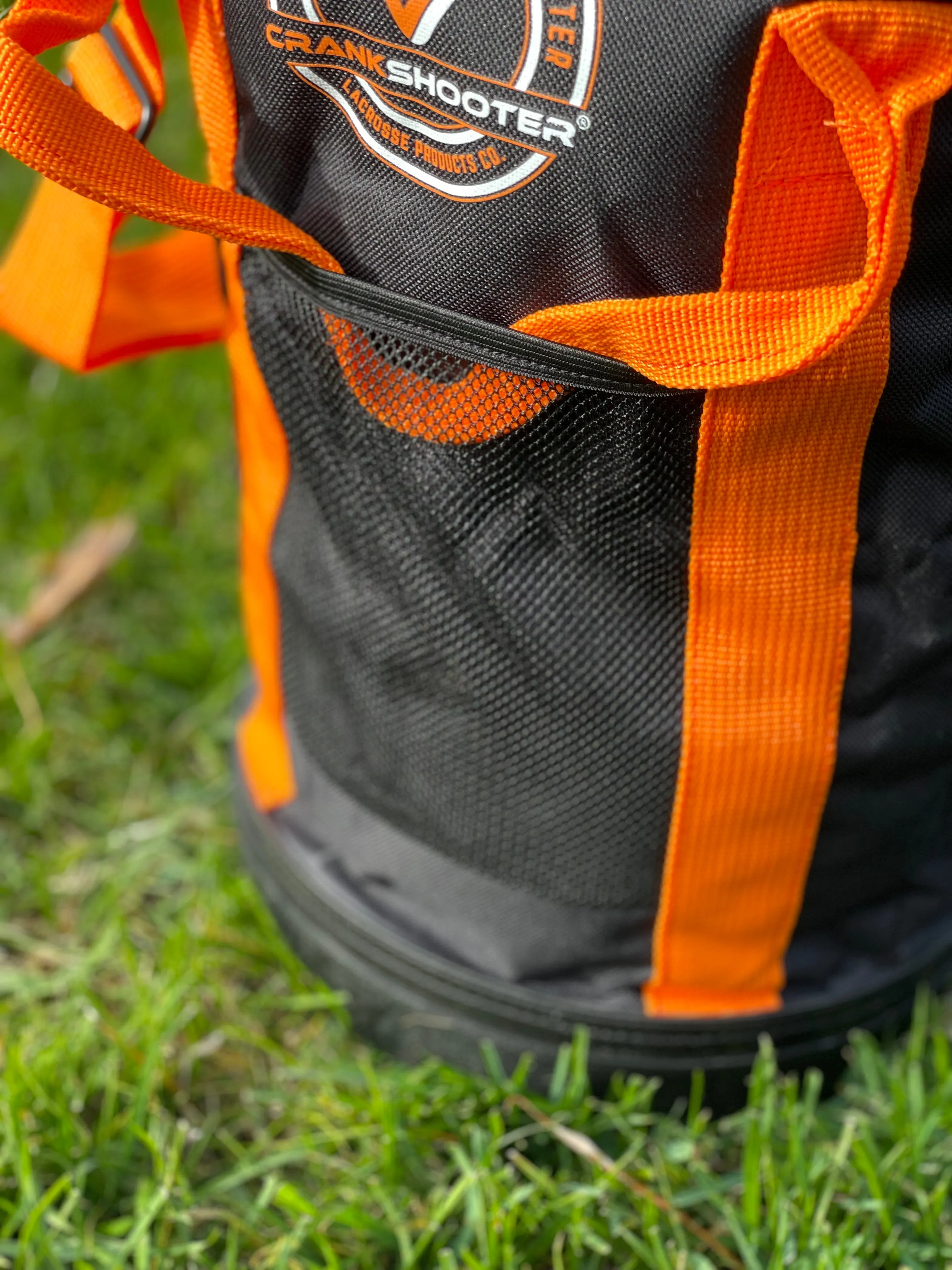 Lacrosse Ball Bag by Crankshooter® Holds Up To 75 Balls - Free Shipping