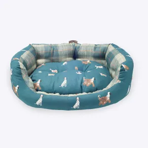 Laura Ashley Park Dogs Deluxe Slumber Bed