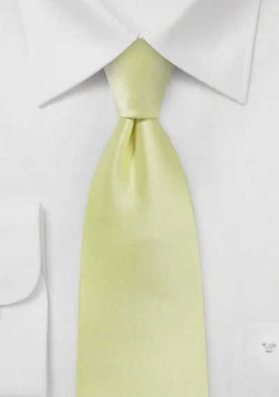 Lemon Grass Solid Necktie