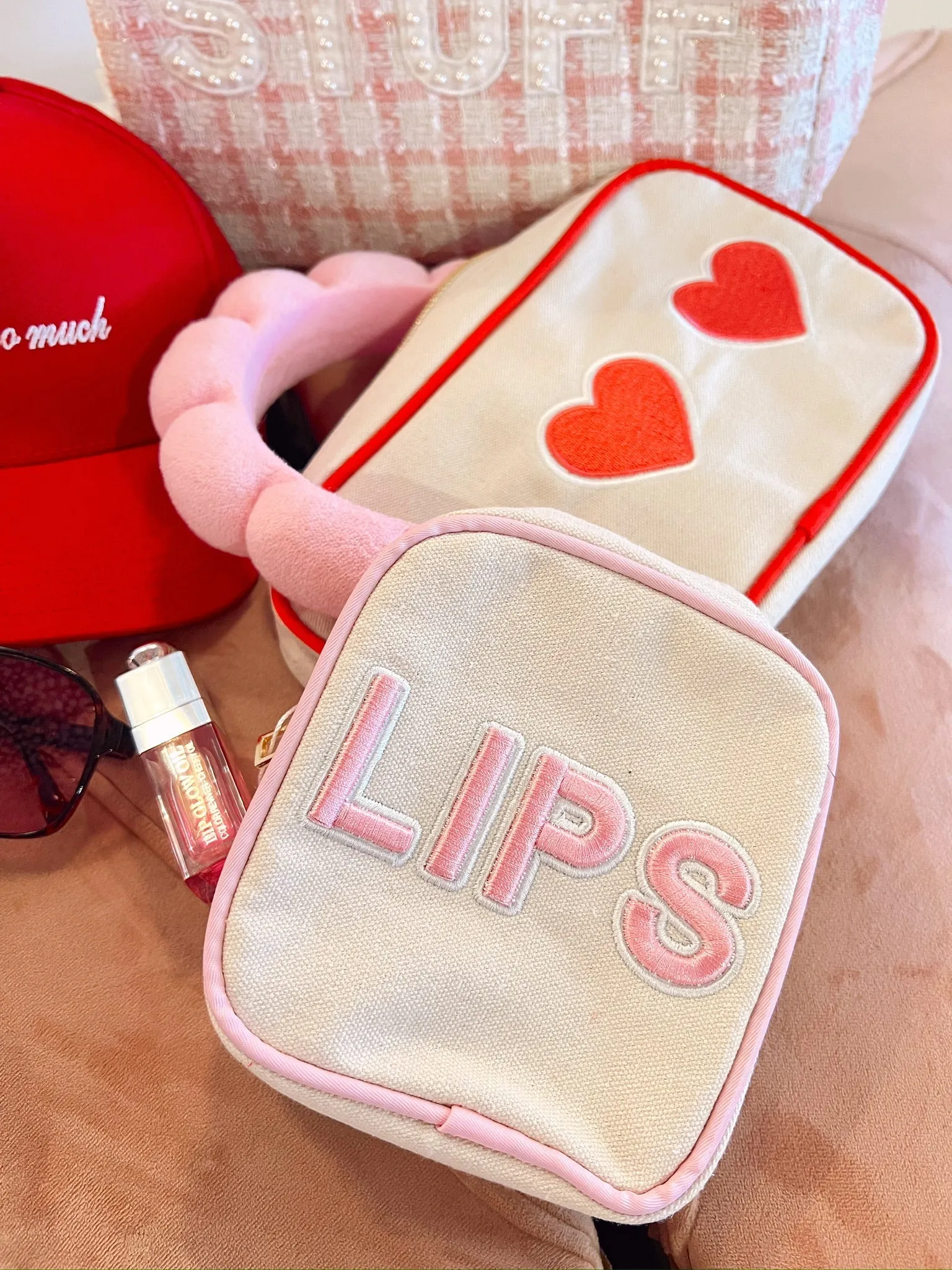 Lips Canvas Mini - Pink