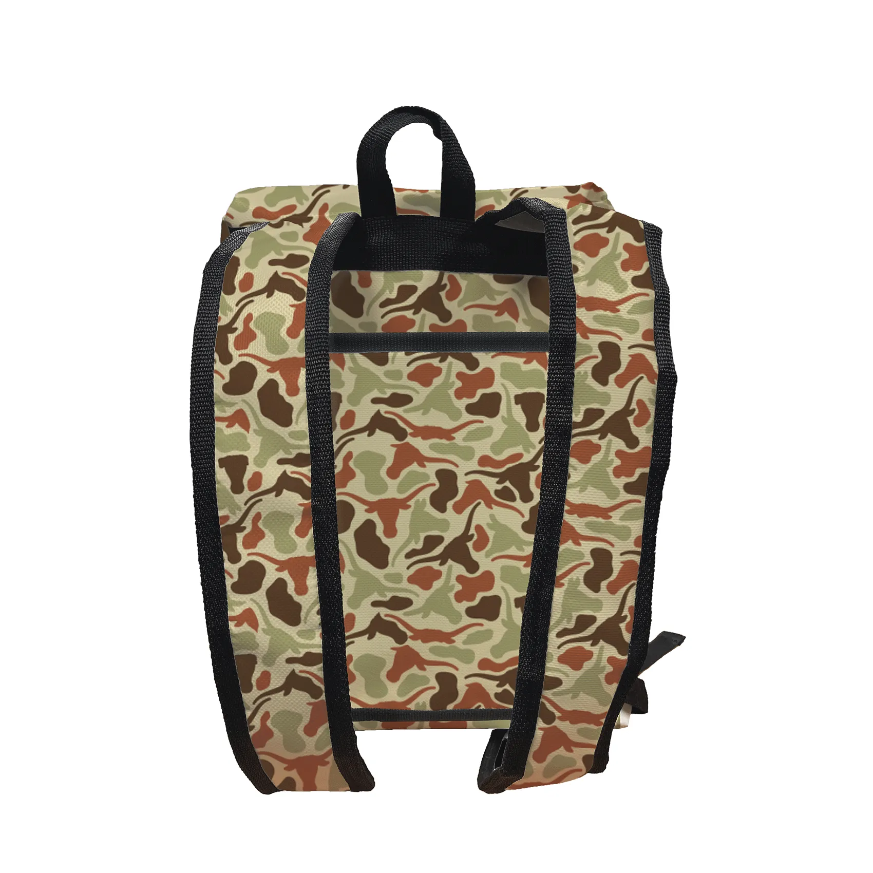 Longhorn Camo - Frio Amigo 18 Can Backpack Cooler