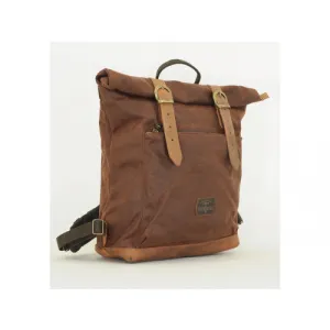 Longride Waxed Canvas Backpack Khaki - 15.6 Liters