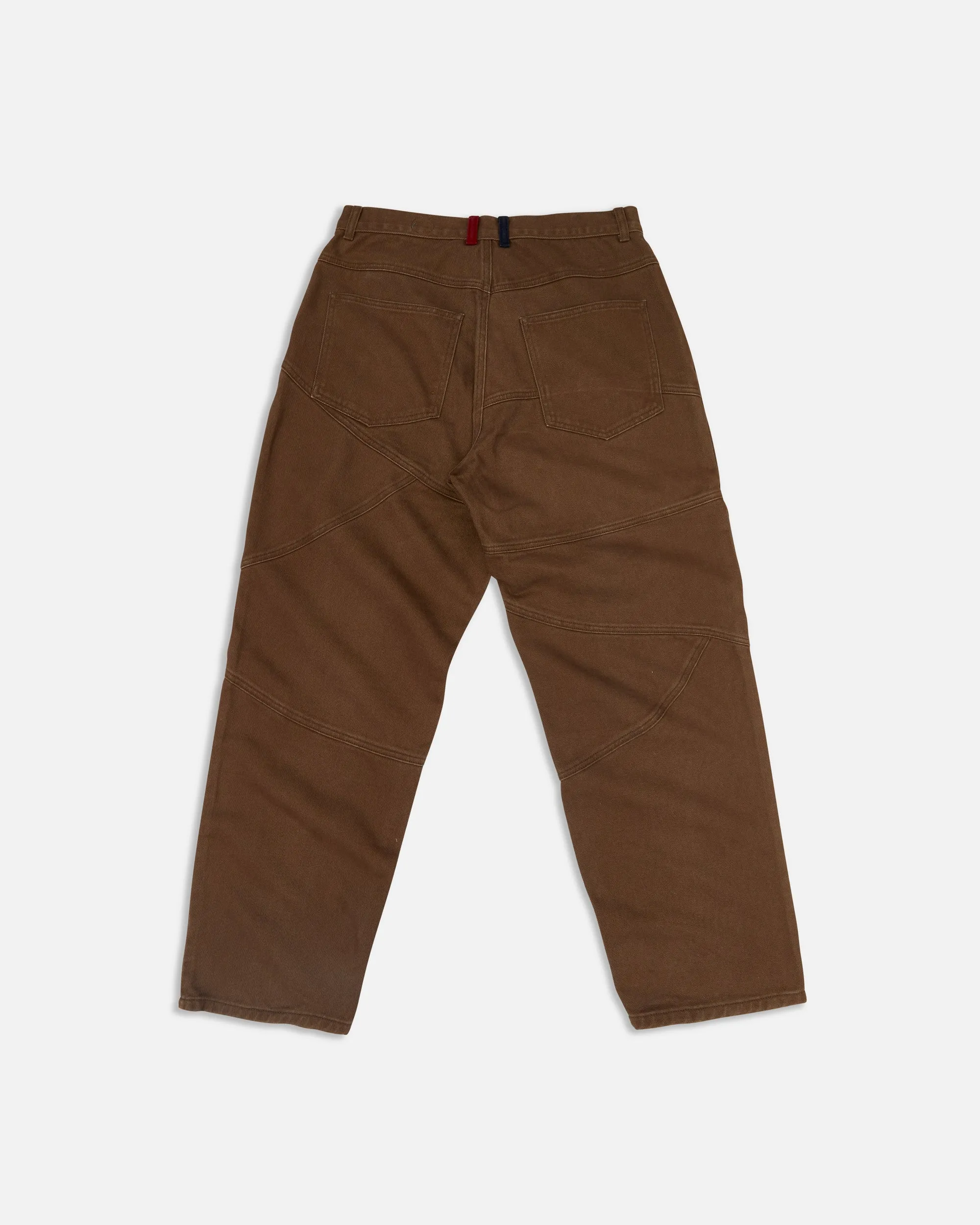 Low Rise Brown Denim